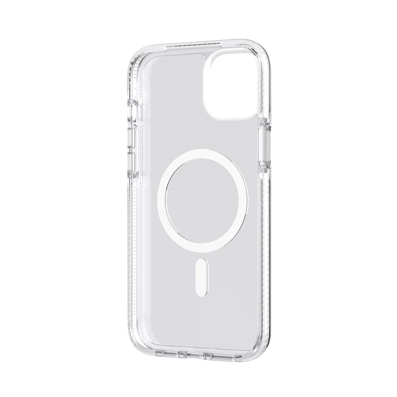 Capa para iPhone 14 Plus TECH21 Evo Crystal com MagSafe - Branco