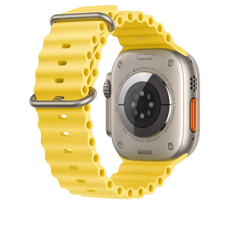 Bracelete Loop Ocean para Apple Watch de 44 a 49mm (extensão) - Amarelo