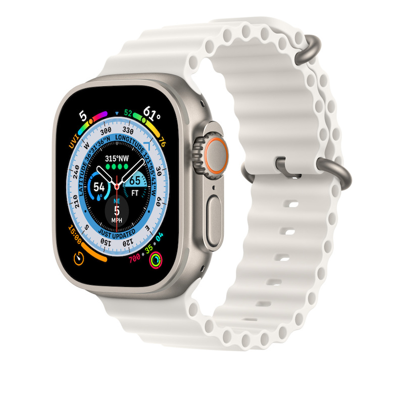 Bracelete Loop Ocean para Apple Watch de 44 a 49mm (extenso) - Branco