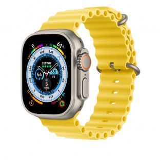 Bracelete Loop Ocean para Apple Watch de 44 a 49mm - Amarelo
