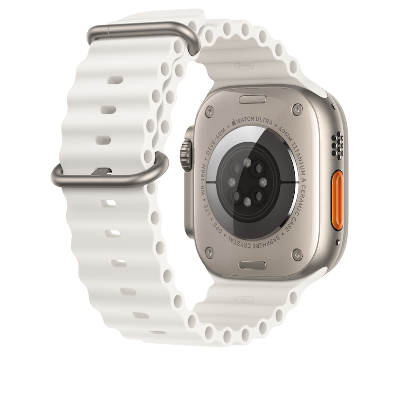 Bracelete Loop Ocean para Apple Watch de 44 a 49mm (extenso) - Branco