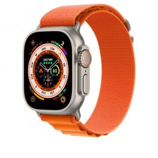 Bracelete Loop Alpine para Apple Watch de 44 a 49mm (média) - Laranja