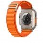 Bracelete Loop Alpine para Apple Watch de 44 a 49mm (grande) - Laranja