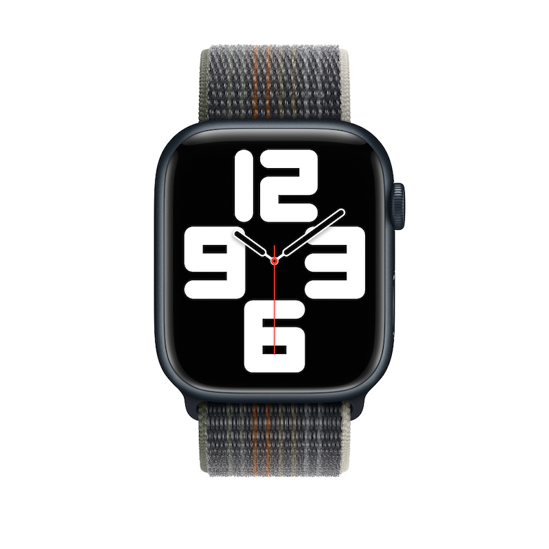 Bracelete Loop desportiva para Apple Watch de 42 a 49 mm - Meia-noite
