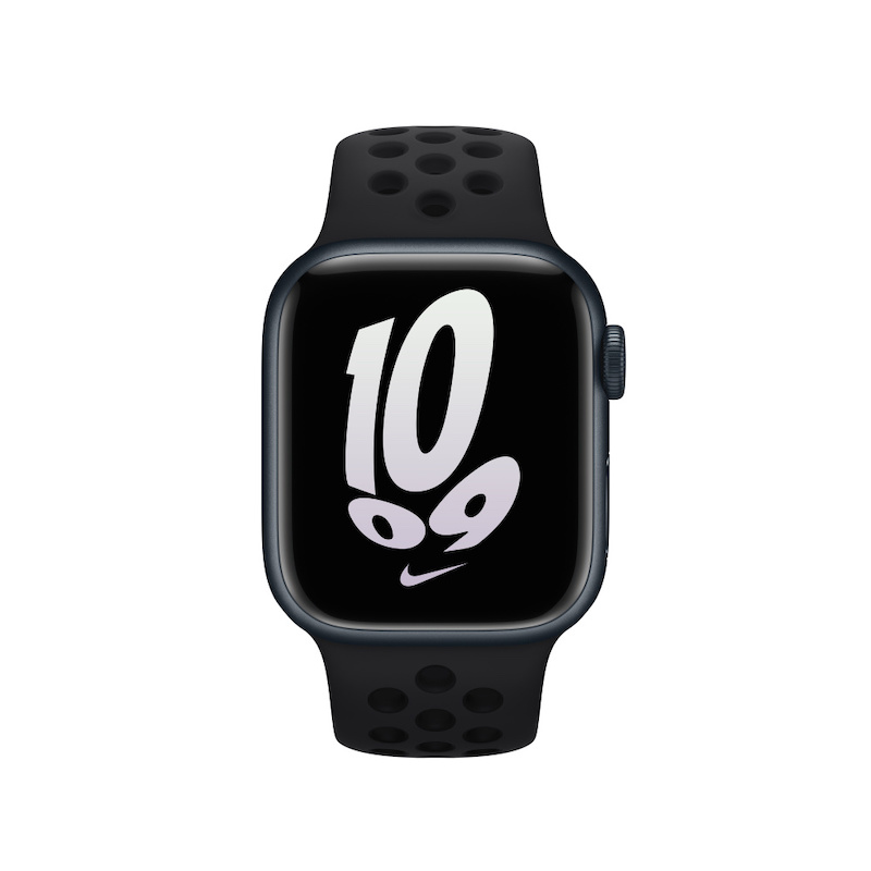 Bracelete desportiva Nike para Apple Watch de 38 a 41 mm - Preto/Preto
