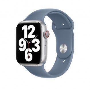 Bracelete desportiva para Apple Watch 42 a 49 mm - Azul ardósia