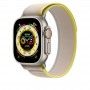 Bracelete Loop Trail para Apple Watch de 44 a 49mm (M/L) - Amarelo/bege