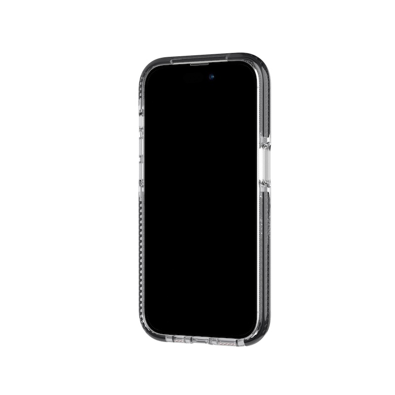 Capa para iPhone 14 Pro TECH21 Evo Crystal com MagSafe - Grafite preto