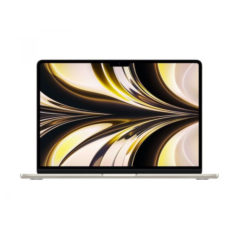 MacBook Air 13.6 M2 8C GPU/8GB/256GB com adaptador de 35W - Luz das estrelas
