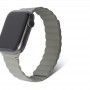 Bracelete magnética em silicone para Apple Watch 38 a 41 mm - Oliva