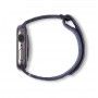 Bracelete magnética em pele para Apple Watch 42 a 49 mm - Azul Navy