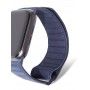 Bracelete magnética em pele para Apple Watch 42 a 49 mm - Azul Navy