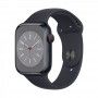 Apple Watch 8, GPS+Cellular 45 mm - Alu. Meia noite/Meia-noite -- Caixa aberta --