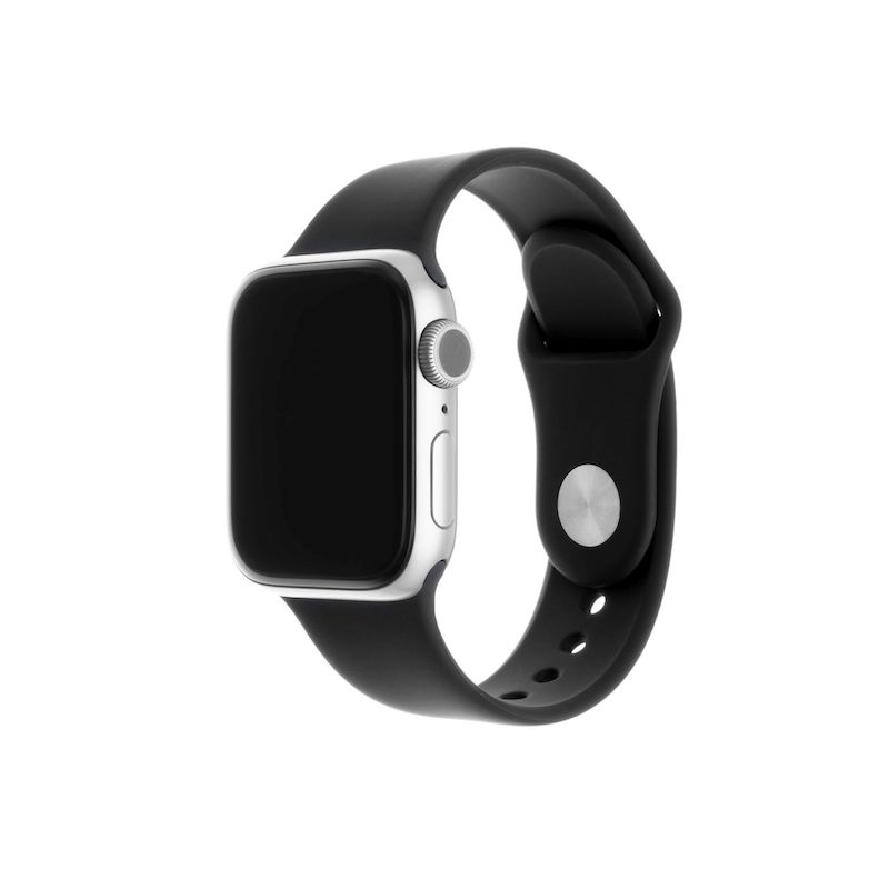 Bracelete Apple Watch FIXED em silicone 38 a 41 mm - Preto