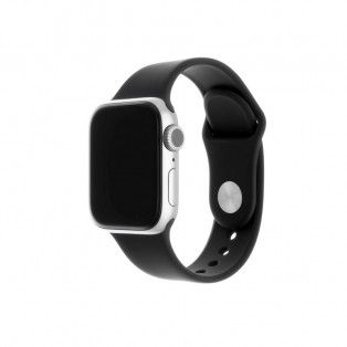 Bracelete Apple Watch FIXED em silicone 38 a 41 mm - Preto