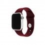 Bracelete Apple Watch FIXED em silicone 38 a 41 mm - Burgundy