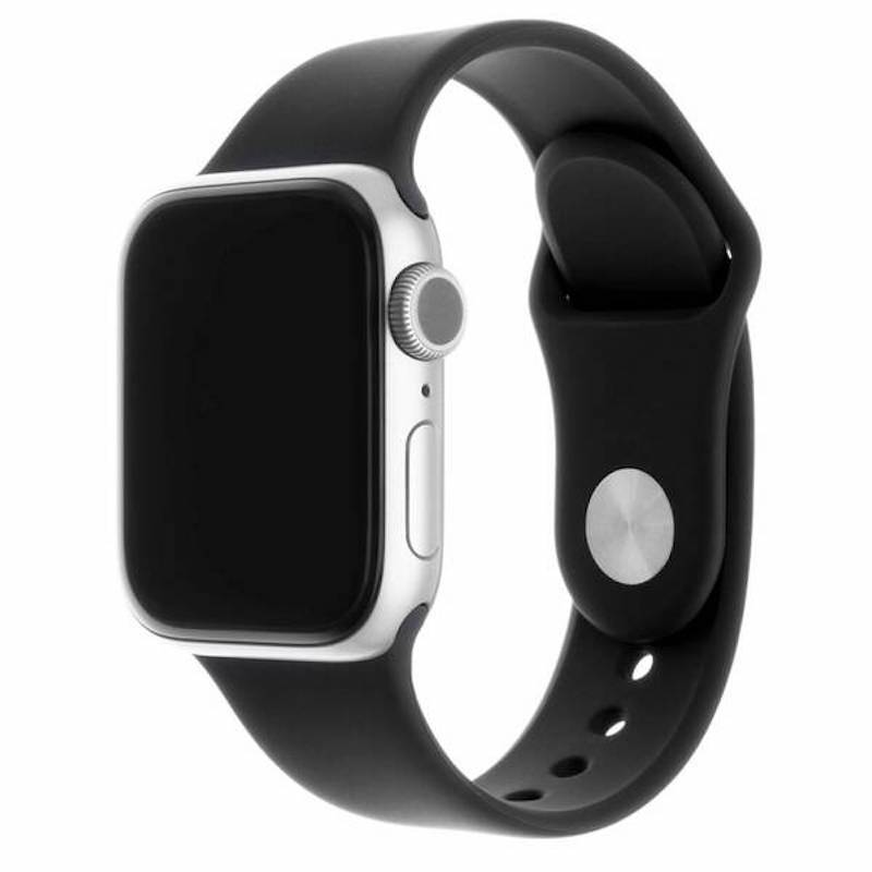 Bracelete Apple Watch FIXED em silicone 42 a 49 mm - Preto