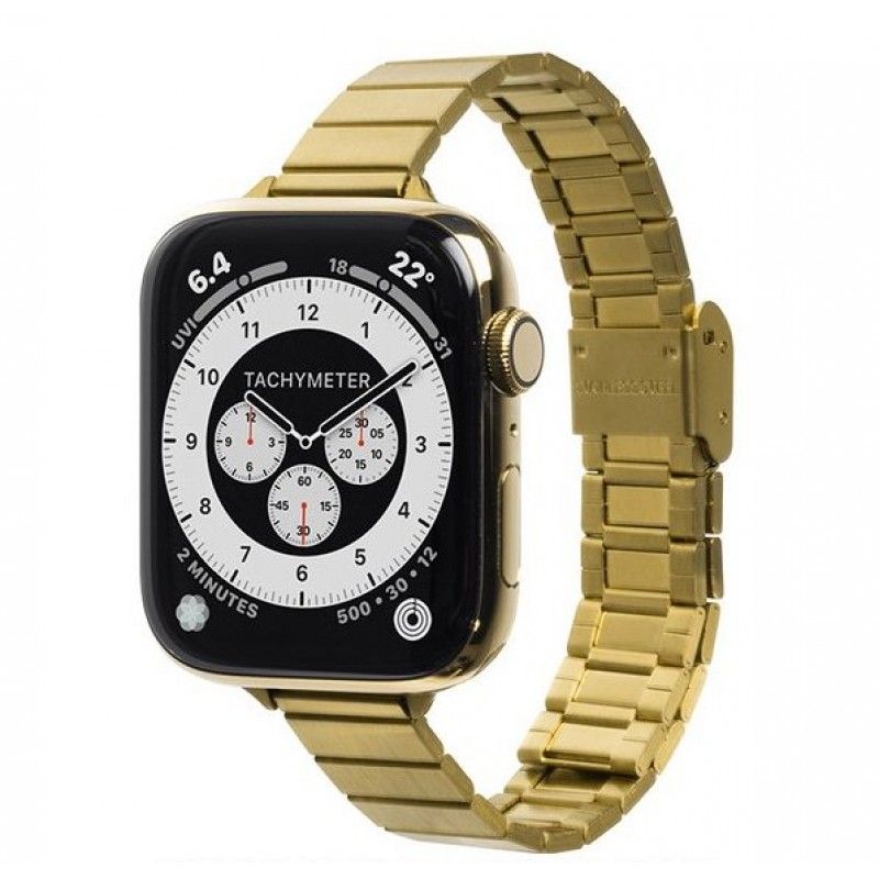 Bracelete de elos pequenos para Apple Watch 38 a 41 mm - Dourada