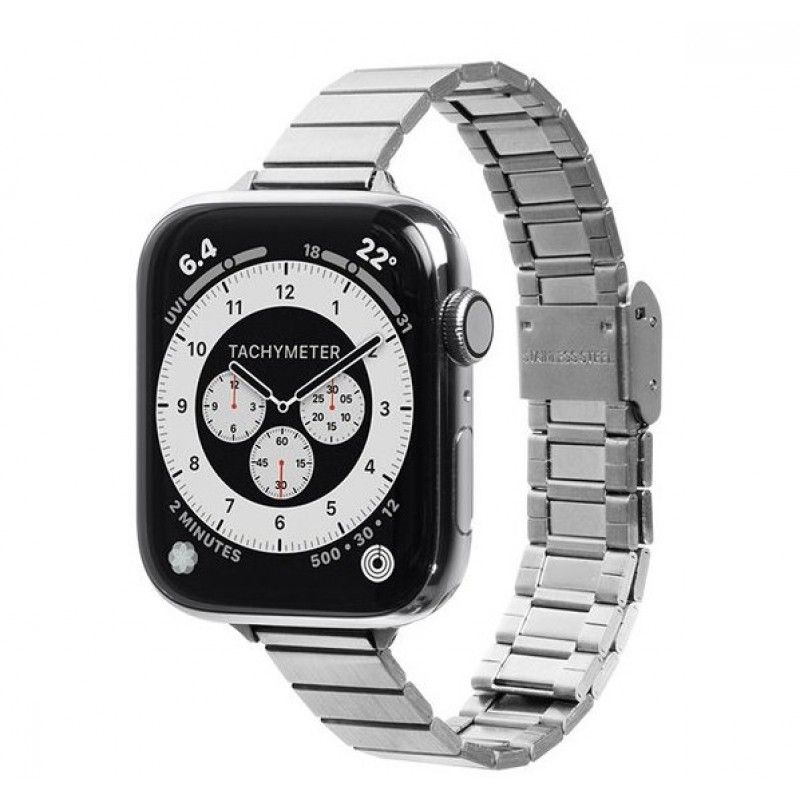 Bracelete de elos pequenos para Apple Watch 38 a 41 mm - Prateada