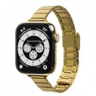 Bracelete de elos pequenos para Apple Watch 38 a 41 mm - Dourada
