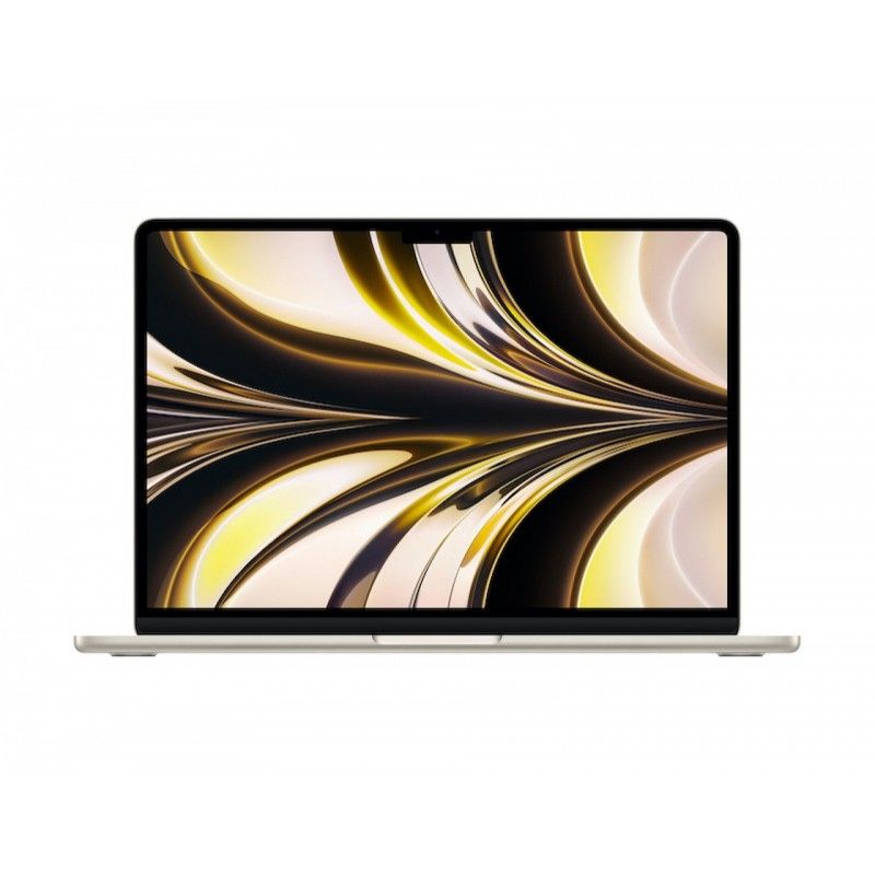MacBook Air 13.6 M2 8C GPU/8GB/256GB - Luz das estrelas - CAIXA ABERTA