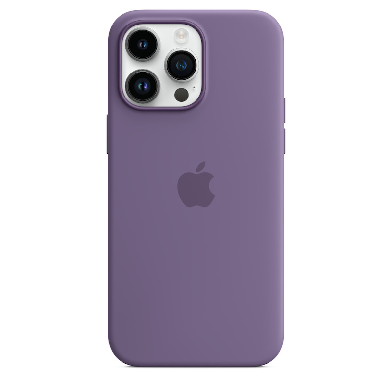 Capa em silicone com MagSafe para iPhone 14 Pro Max - Iris