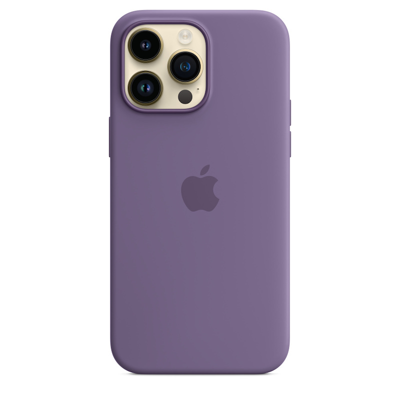 Capa em silicone com MagSafe para iPhone 14 Pro Max - Iris