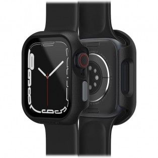 Capa de proteção para Apple Watch 8/7 de 41 mm (relógio e ecrã))- Preto