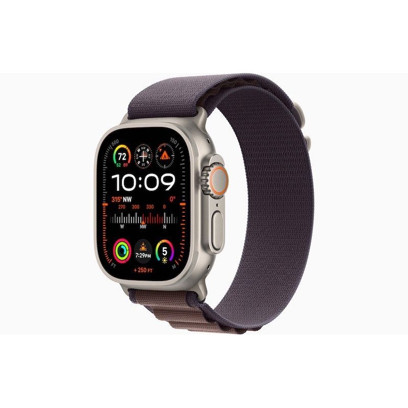 Apple Watch Ultra 2, GPS+Cell 49 mm - Titânio/Indigo Alpino S.
