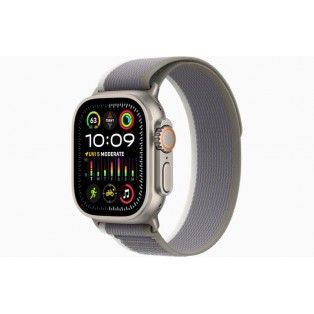 Apple Watch Ultra 2, GPS+Cell 49 mm - Titanio/Verde/Cinza Trail M/L.