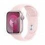 Apple Watch 9 rosa, 41mm - Bracelete desportiva rosa M/L