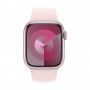Apple Watch 9 GPS + Cell rosa, 41mm - Bracelete desportiva rosa M/L
