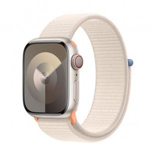 Apple Watch 9 GPS + Cell Starlight, 41mm - Bracelete Loop Starlight