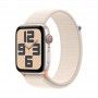 Apple Watch SE 2023 GPS+Cell Starlight, 44mm  - Bracelete Loop azul
