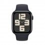 Apple Watch SE 2023 GPS+Cell meia-noite, 44mm - Bracelete desportiva meia-noite M/L