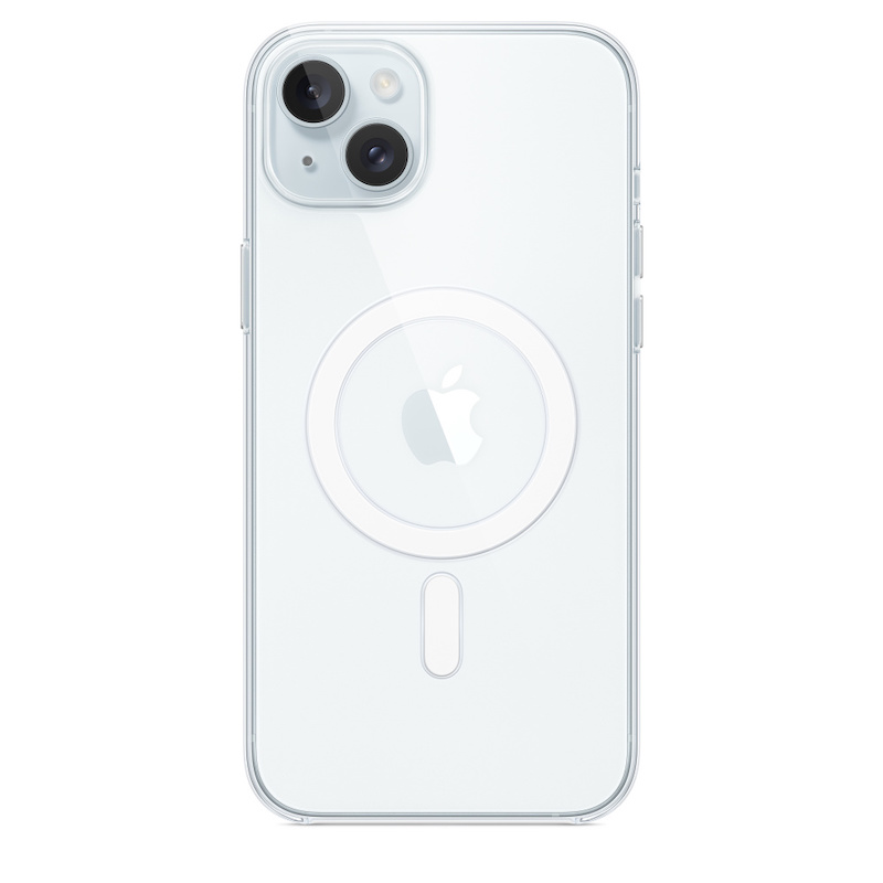 Capa transparente Apple para iPhone 15 Plus com MagSafe