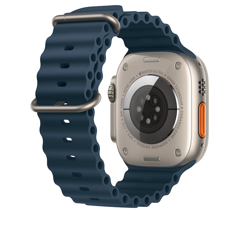 Bracelete Blue Ocean para Apple Watch de 44 a 49mm - Azul