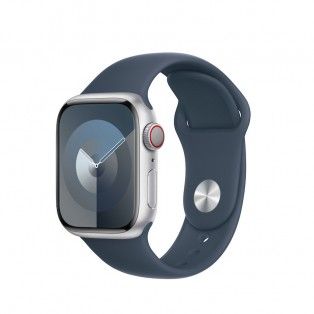 Bracelete desportiva para Apple Watch 38/41mm S/M - Azul trovoada