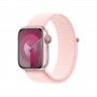Bracelete Loop desportiva para Apple Watch de 42/49mm - Rosa-claro