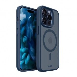 Capa para iPhone 15 Pro Max Huex Protect da Laut - Azul escuro