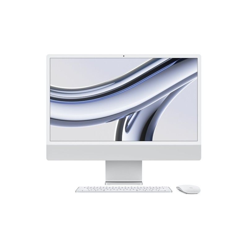 iMac 24 Retina 4.5K M3 8C CPU/ 8C GPU/ 256GB SSD - Prateado
