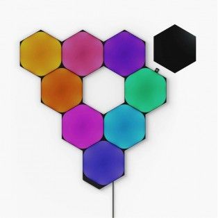 Painéis LED hexagonais Nanoleaf, compatíveis com HomeKit