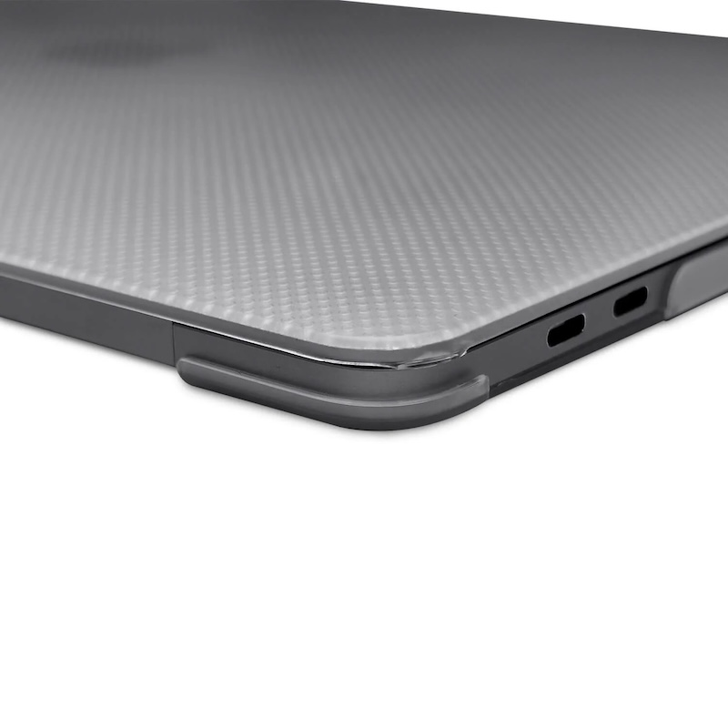 Capa de proteo para MacBook Air 13 M1 - Preto translcido