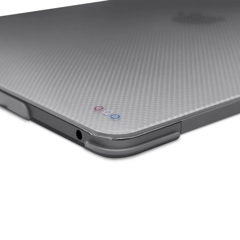 Capa de proteo para MacBook Air 13 M2 - Branco translcido