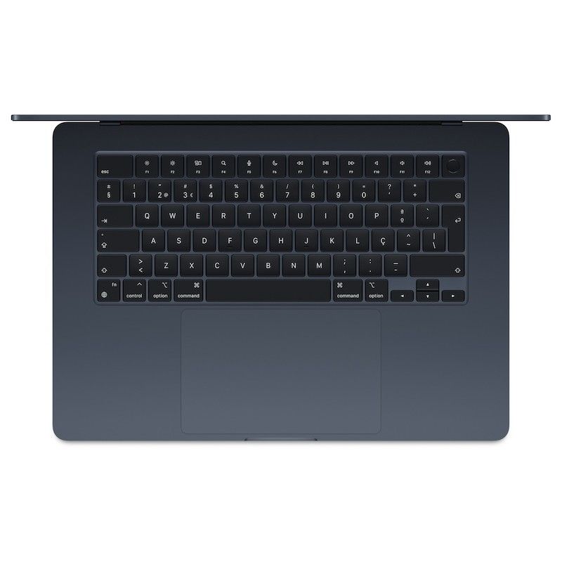 MacBook Air 15 M3 8C CPU/10C GPU/ 8GB/ 256GB SSD - Meia-noite
