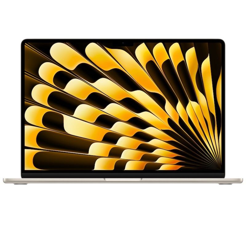 MacBook Air 15 M3 8C CPU/10C GPU/ 8GB/ 256GB SSD - Luz das estrelas