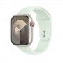 Bracelete desportiva para Apple Watch 42/49mm M/L - Verde-menta suave