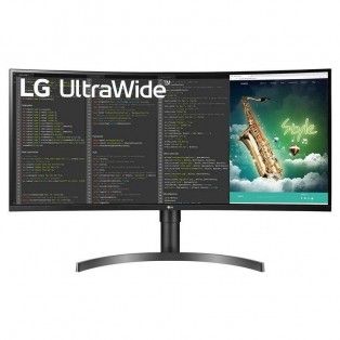 Monitor LG LG Monitor Curvo 38 UHD+ UltraWide 38WN75C-B -- CAIXA ABERTA
