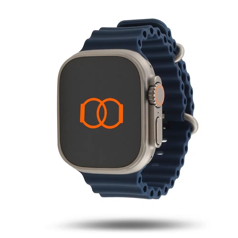 Bracelete Ocean para Apple Watch de 45 a 49mm - Azul