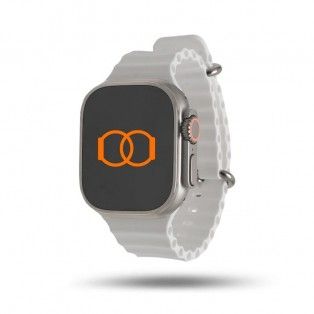 Bracelete Ocean para Apple Watch de 45 a 49mm - Branco